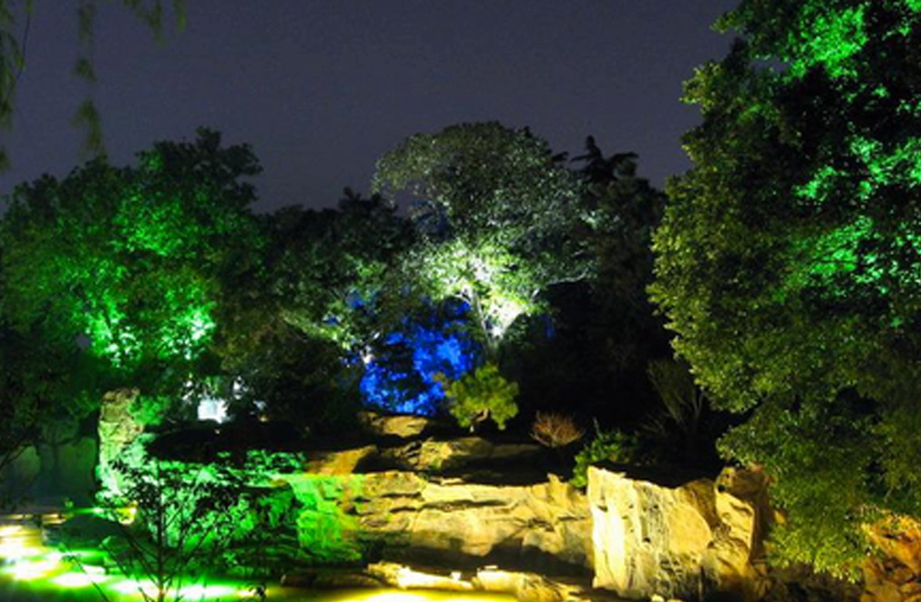 广州白云山金溪会所夜景